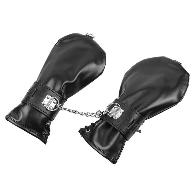 Abschließbare Handschuhe Bondage108