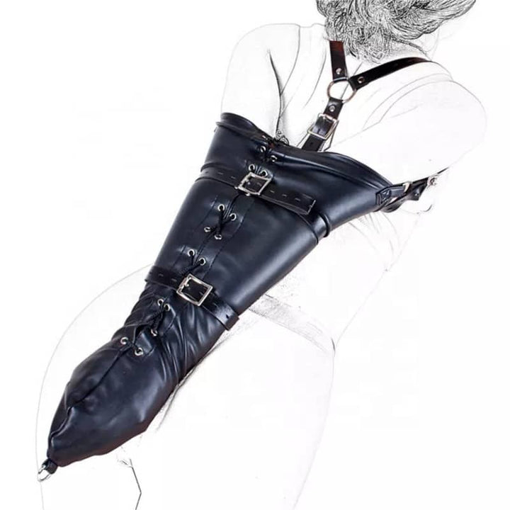 Monohandschuh aus Kunstleder