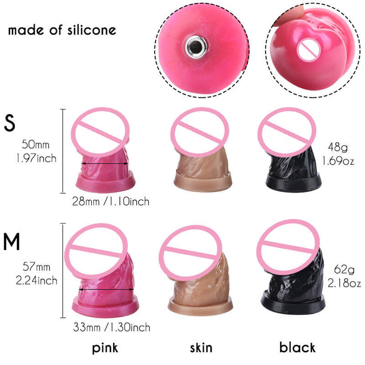 Negativer DIY Silikon Dildo Hülle Keuschheitskäfig 6