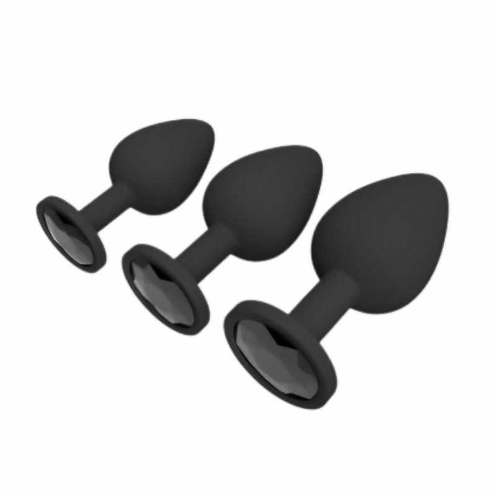 Analplug-Set aus Silikon