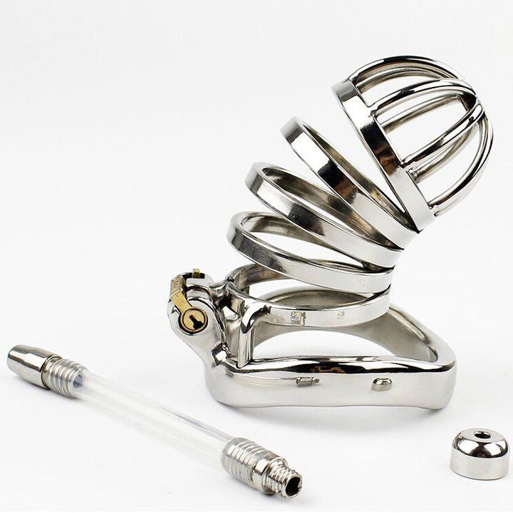 Keuschheitskäfig Infinity L aus Metall