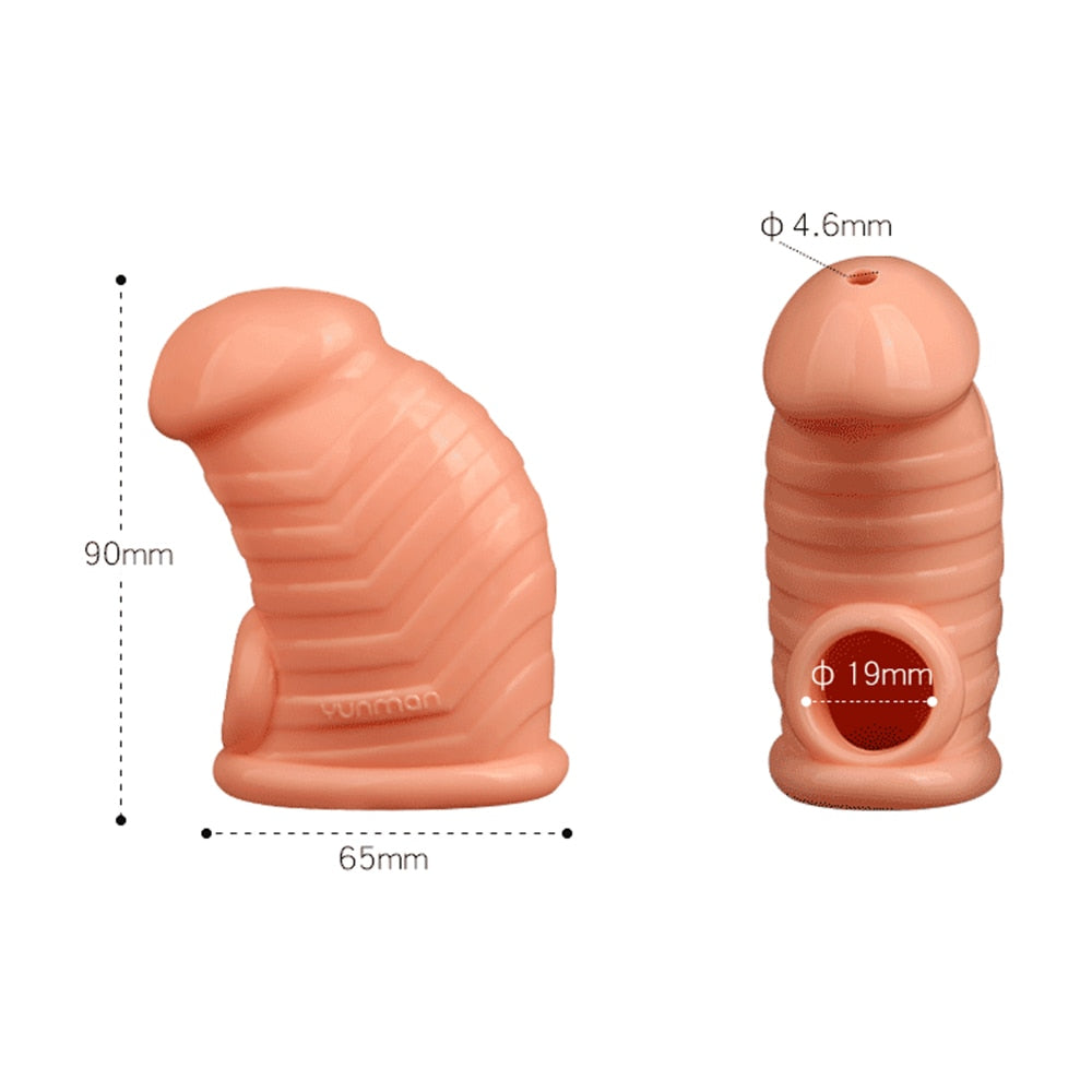 Keuschheitskäfig aus Silikon – Penishülle