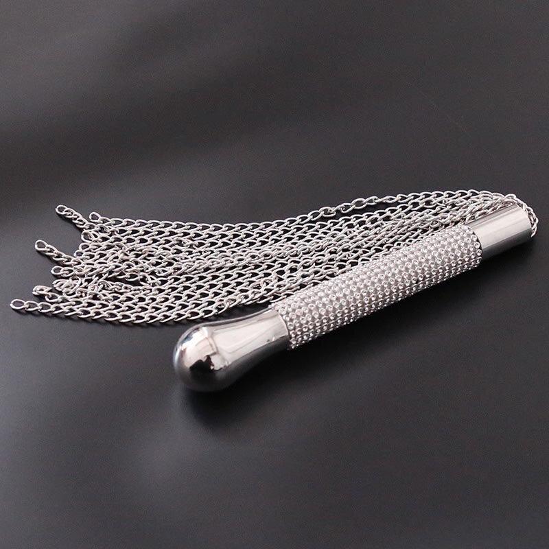Glamouröse Kette mit Rhinestone Flogger 4