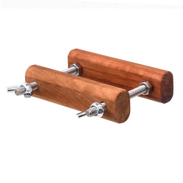 Holz-Testikelschneider mit Gewichtsballhodenpresse 4
