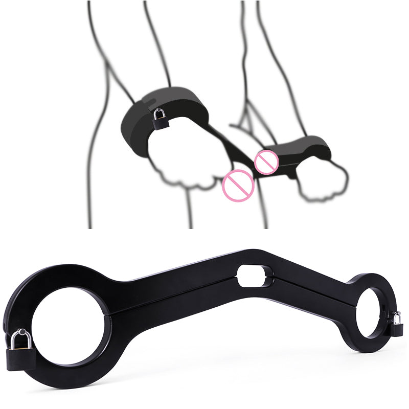 Holz Handcuff Humbler für BDSM 7