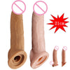 Realistischer Penisverlängerungs-Sleevedildo 8 Zoll 1