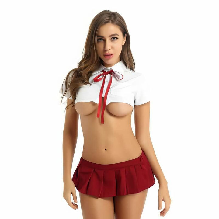 Japanisches Schulmädchen-Kleidung Sexy76