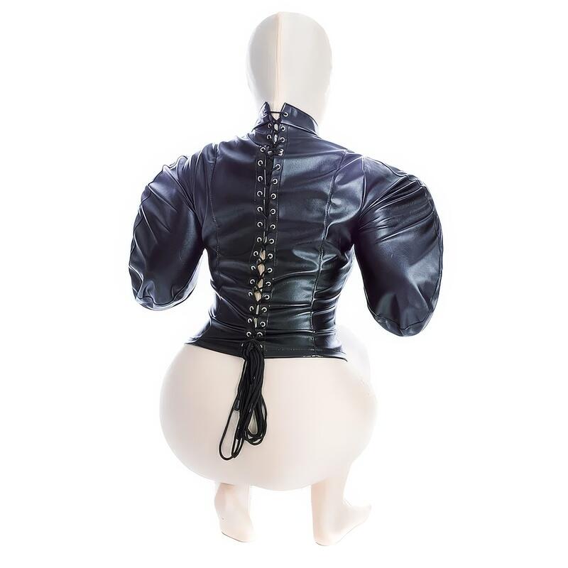 Leder-Bondage-Unterhemd