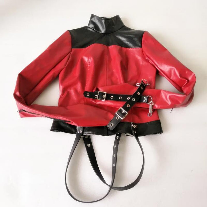 Bdsm-Leder-Unterhemd
