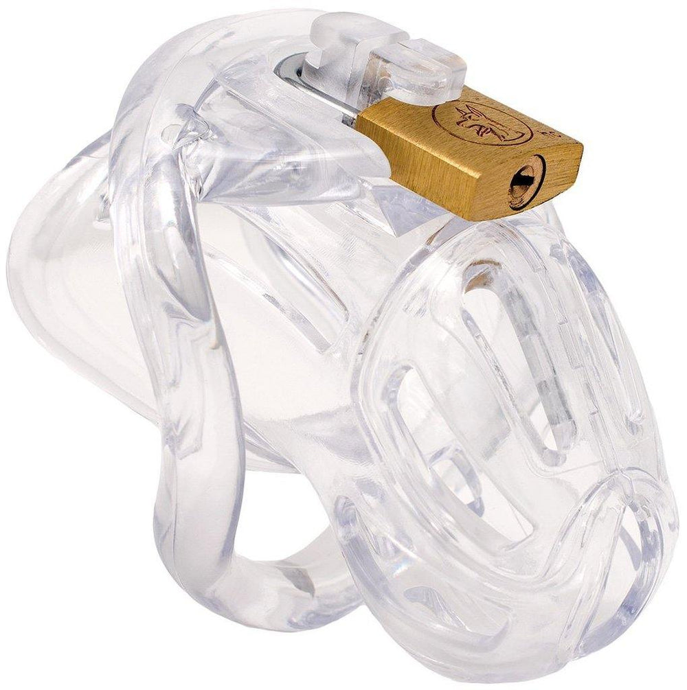 Harz Keuschheitskäfig Mann - Holi Trainer G3 Transparent - Peniskäfig.de