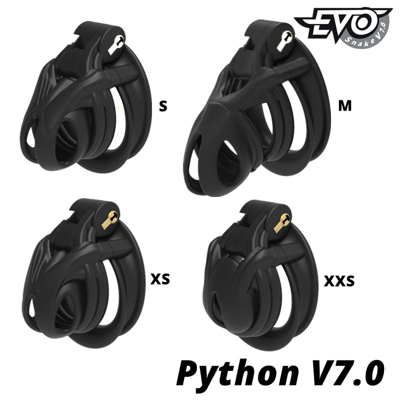 Python V7 3D-Gedruckt EVO Mamba Keuschheitskäfig
