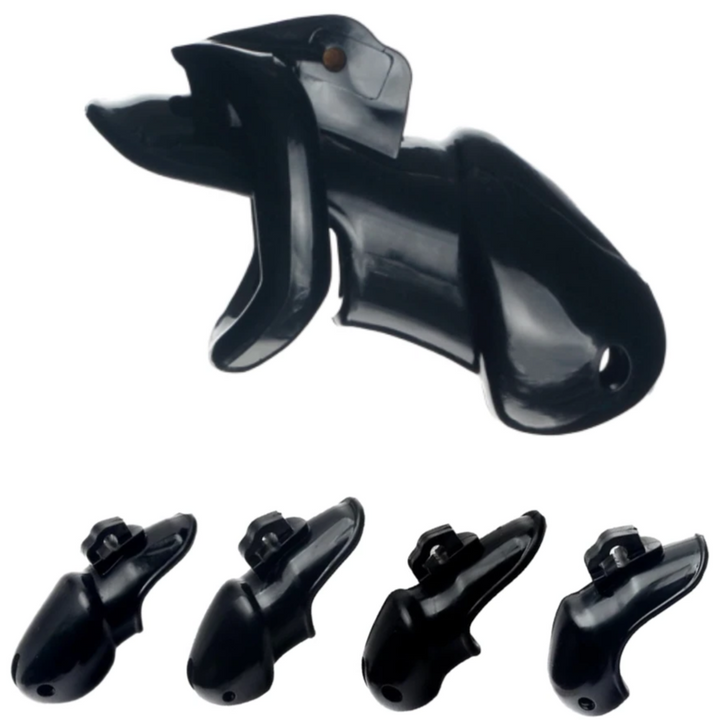 Harz Peniskäfig Mann - HT V3 Black - Peniskäfig.de