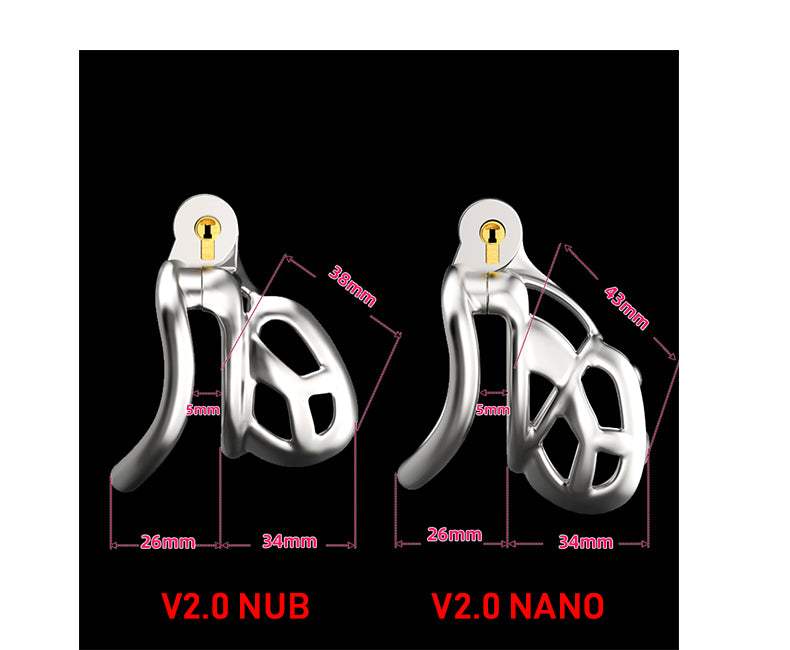 Python V1 & V2 Cobra Cock Mamba Keuschheitskäfig