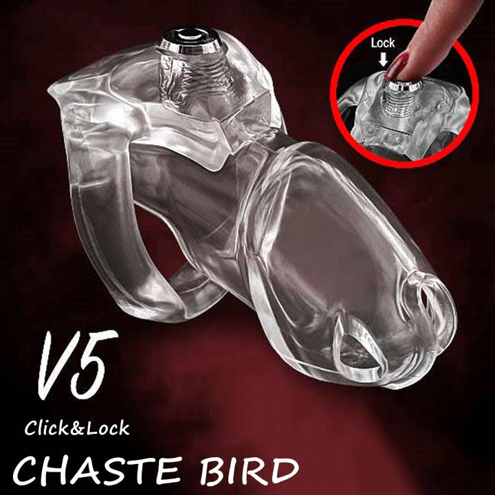 HT V5 Click&Lock Harz Keuschheitskäfig