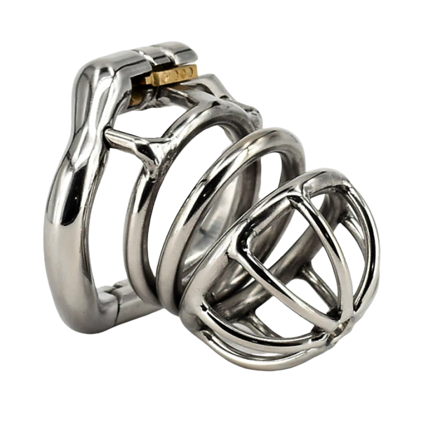 Peniskäfig Metall 3 Ringe - Das Grab S - Peniskäfig.de