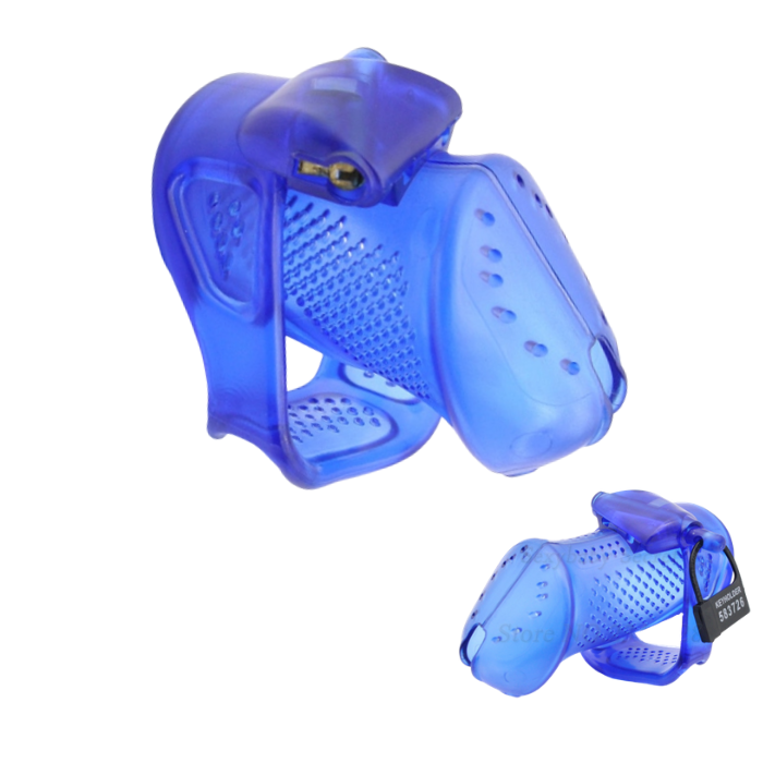 Ultralight Peniskäfig Mann - VX 200 Blue - Peniskäfig.de