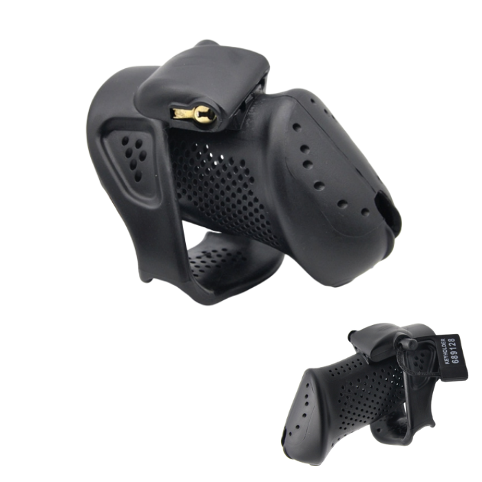 Ultralight Peniskäfig Mann - VX 200 Black - Peniskäfig.de