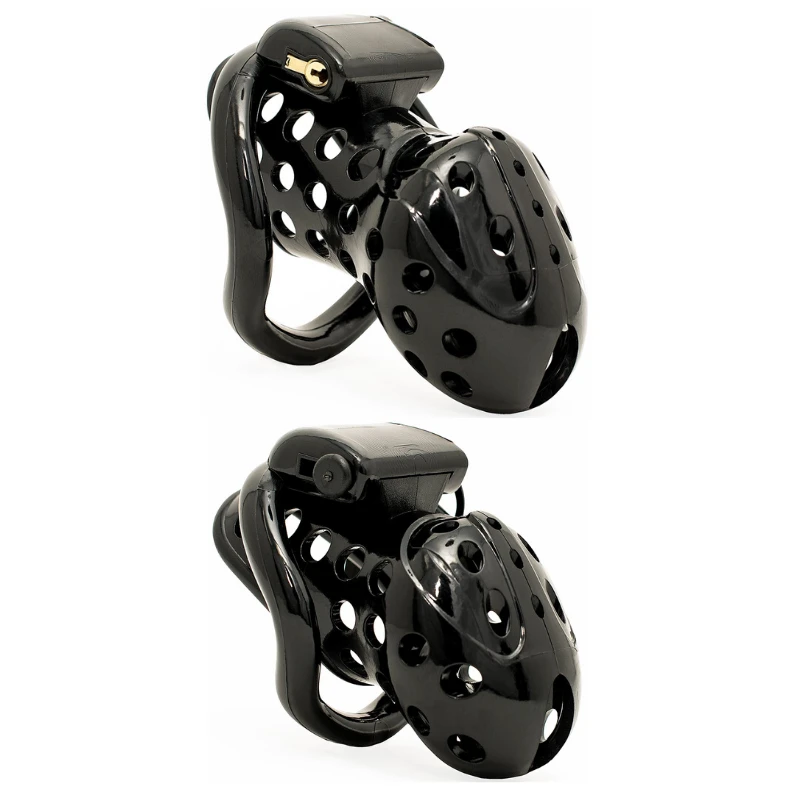 Harz Peniskäfig Mann - HT V3 Air Black - Peniskäfig.de