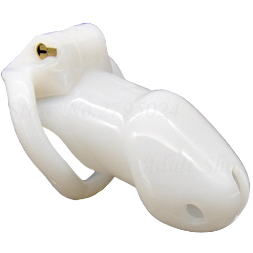 Harz Peniskäfig Mann - GB 3000 White - Peniskäfig.de