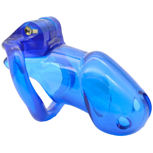 Harz Peniskäfig Mann - GB 3000 Blue - Peniskäfig.de