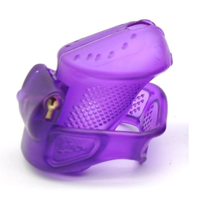 Ultralight Keuschheitskäfig Mann - VX 200 Purple - Peniskäfig.de