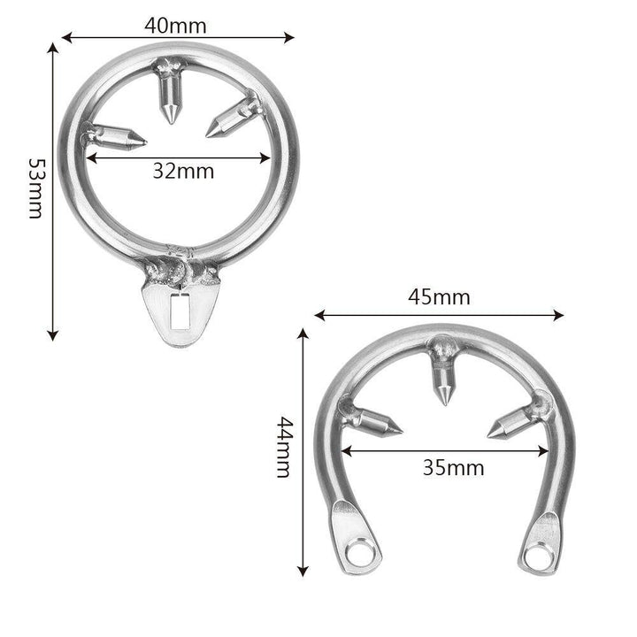 Cockring - Stachelring für Keuschheitskäfig Modell B - Peniskäfig.de