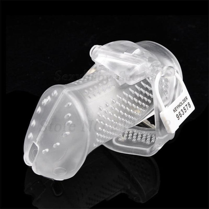 Ultralight Keuschheitskäfig Mann - VX 200 Transparent - Peniskäfig.de