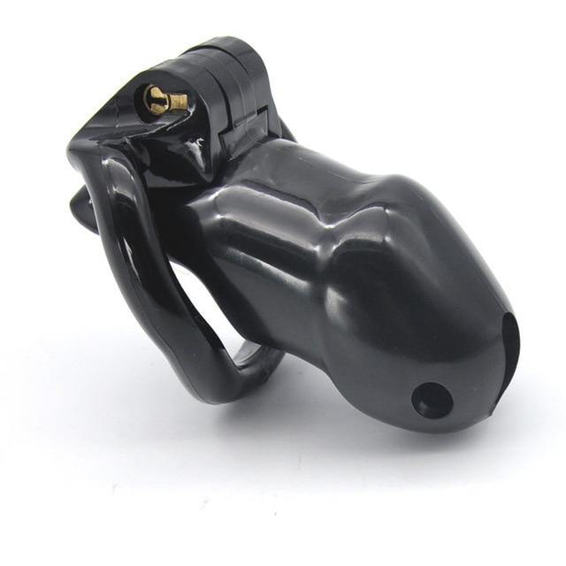 Harz Peniskäfig Mann - GB 3000 Black - Peniskäfig.de