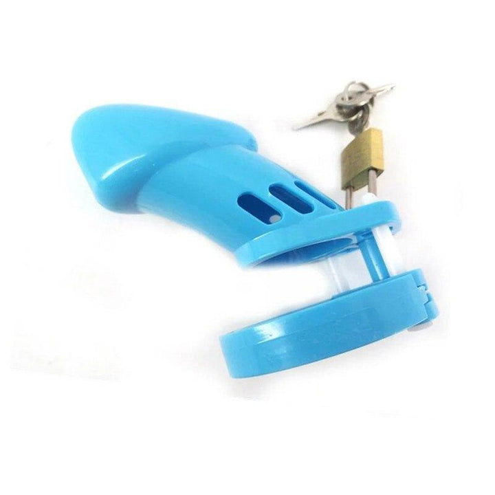 Plastik Peniskäfig Mann - GB6000 hellblau - Peniskäfig.de