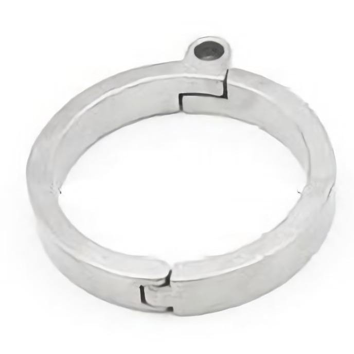 Cockring Keuschheitskäfig - Ringscharnier J - Peniskäfig.de