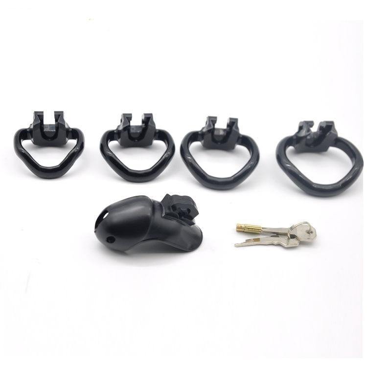 Harz Peniskäfig Mann - HT V3 Black - Peniskäfig.de
