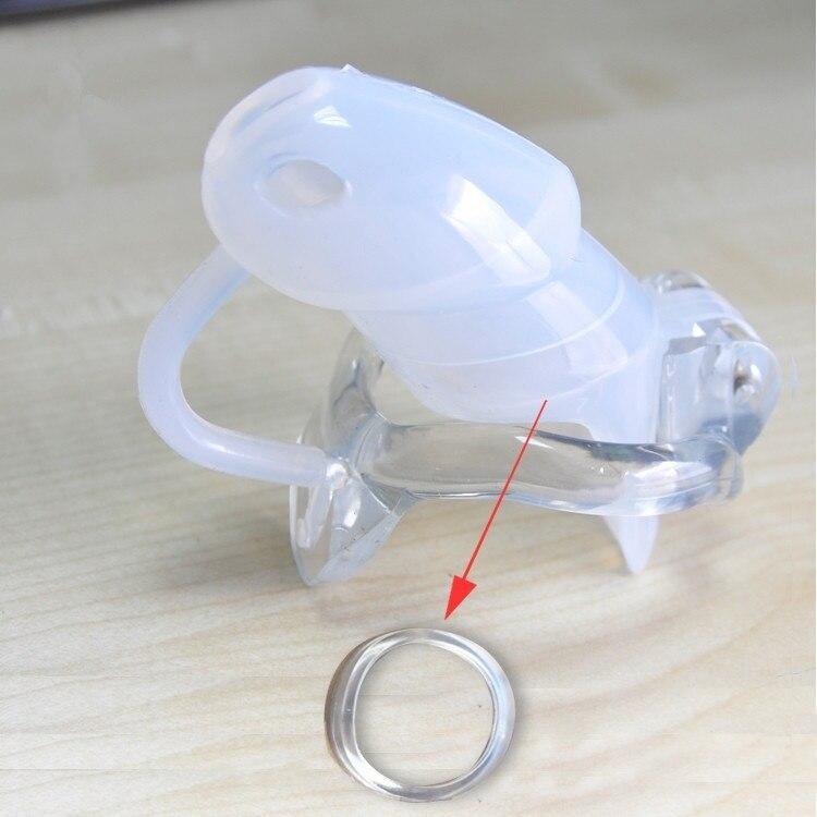 Männlicher Keuschheitskäfig GB 3000 Black mit Hodenseparator - Peniskäfig.de