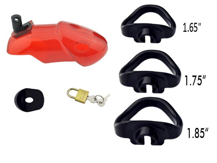 Peniskäfig Mann - Holy Trainer G2 Red - Peniskäfig.de