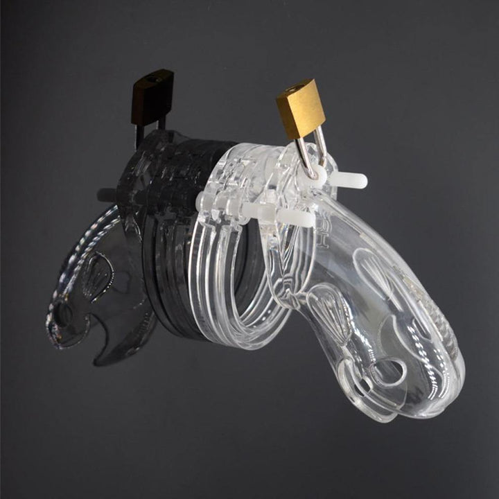 Plastik Peniskäfig für Männer - The fish transparent - Peniskäfig.de