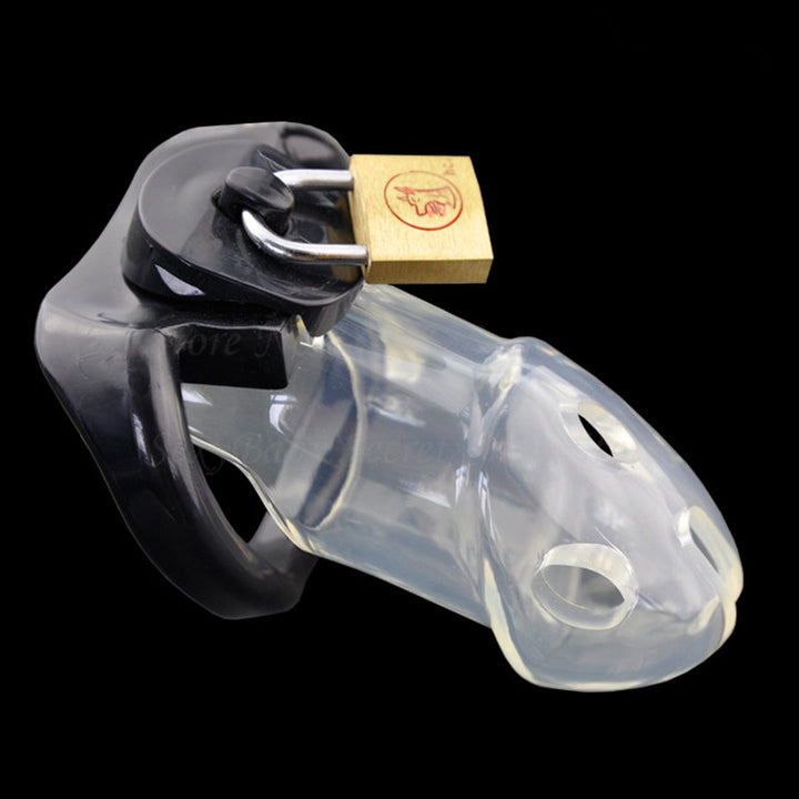 Keuschheitskäfig Mann - Holy Trainer G2 Transparent