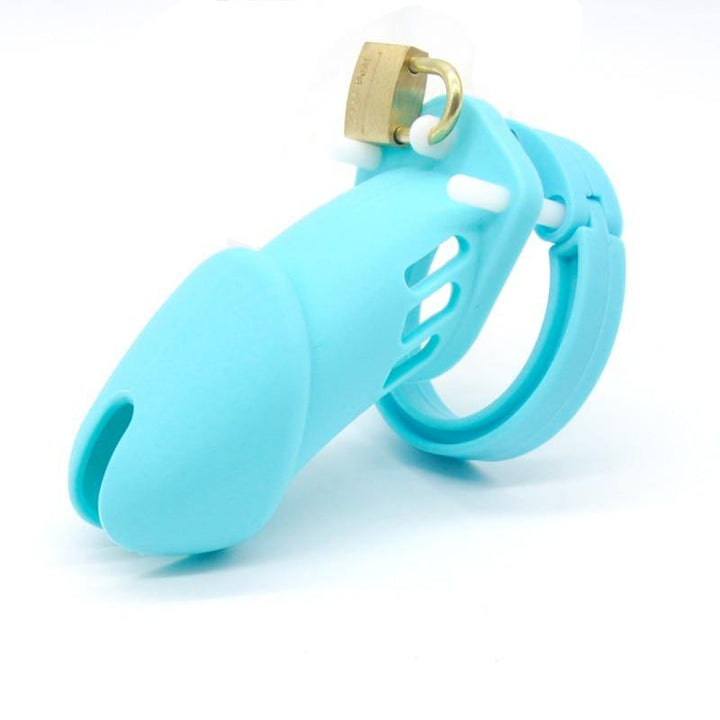Silikon Peniskäfig Mann - GB6000 Blue - Peniskäfig.de