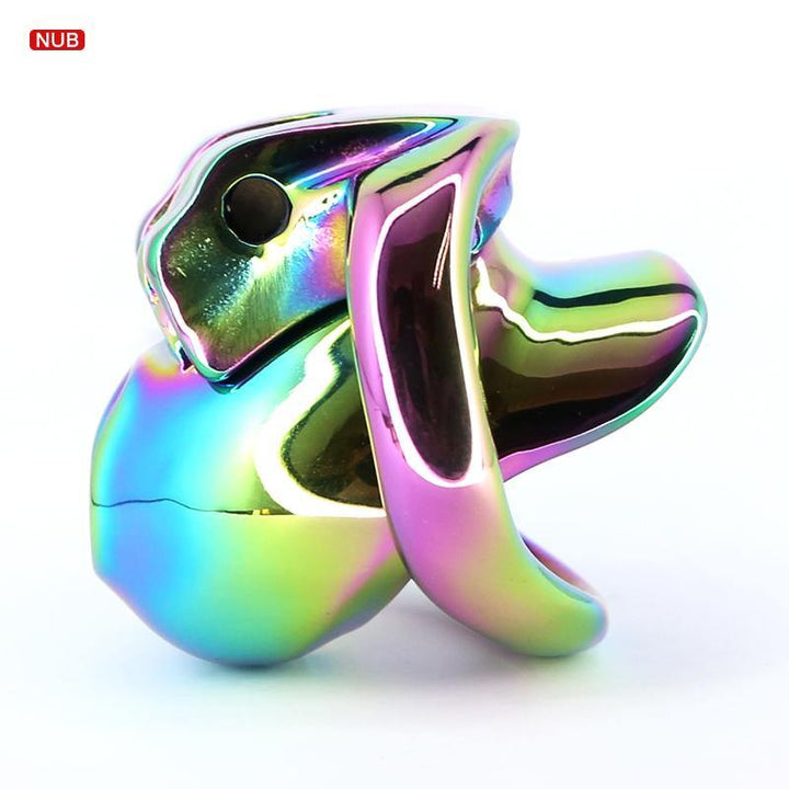 Metall peniskäfig Rainbow HT V3 Nub - Peniskäfig.de