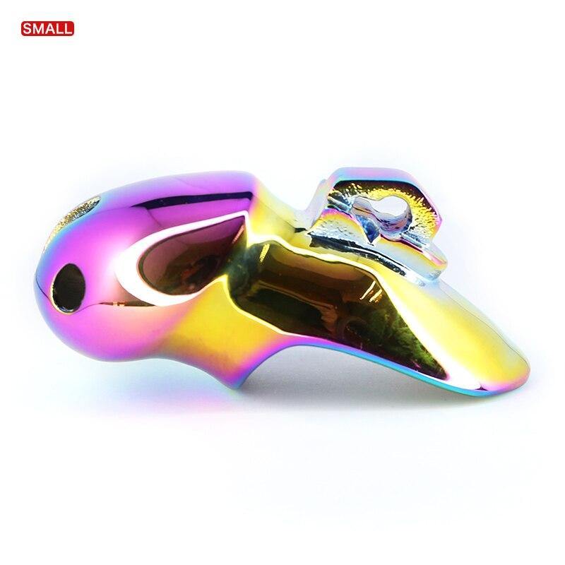 Metall keuschheitskäfig Rainbow HT V3 Small - Peniskäfig.de