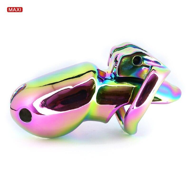 Keuscheitskäfig Rainbow HT V3 Maxi - Peniskäfig.de
