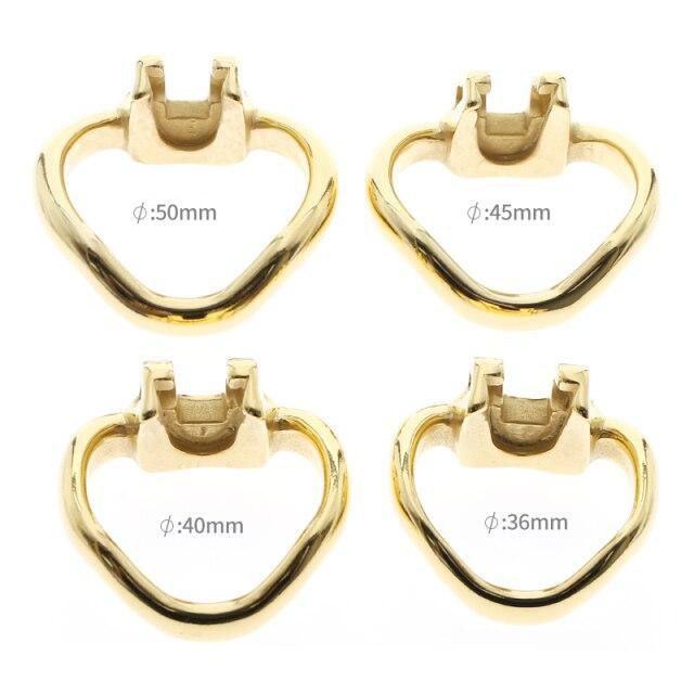 Gold HT V3 Zusatzringe für keuschheitskäfige - Peniskäfig.de