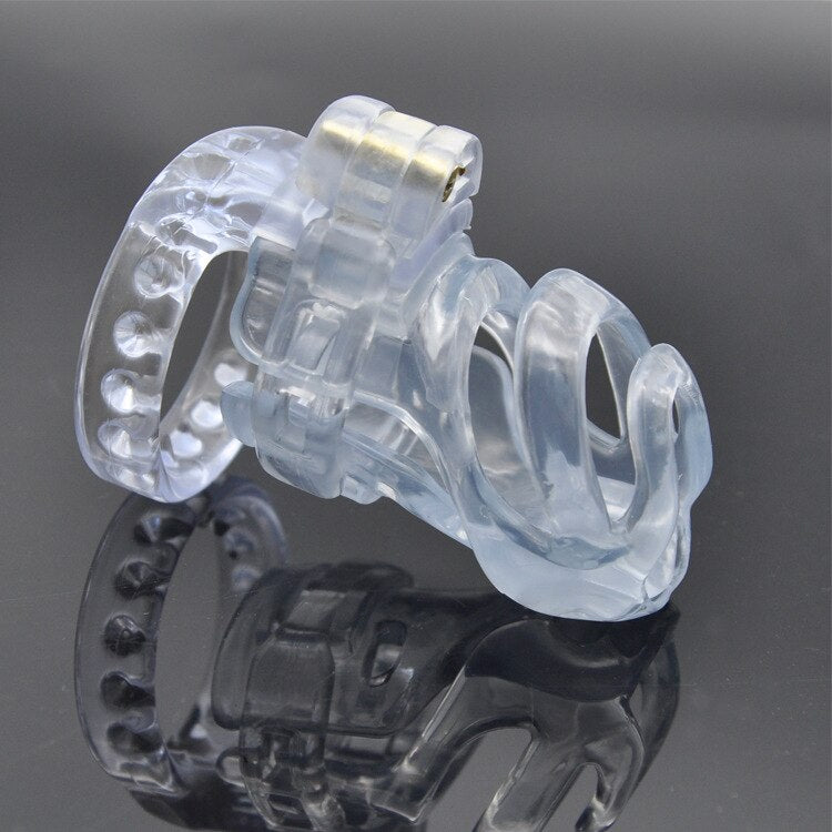 Fürst Albert Piercing Keuschheits-Käfig - PA 100 Transparent