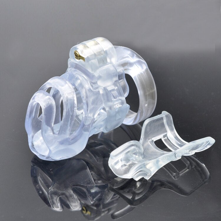 Fürst Albert Piercing Keuschheits-Käfig - PA 100 Transparent