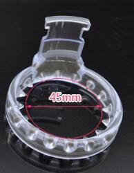 Fürst Albert Piercing Keuschheits-Käfig - PA 100 Transparent