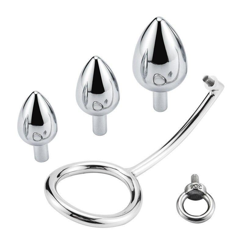 Cockring - konischer Analplug für Keuschheit - Peniskäfig.de